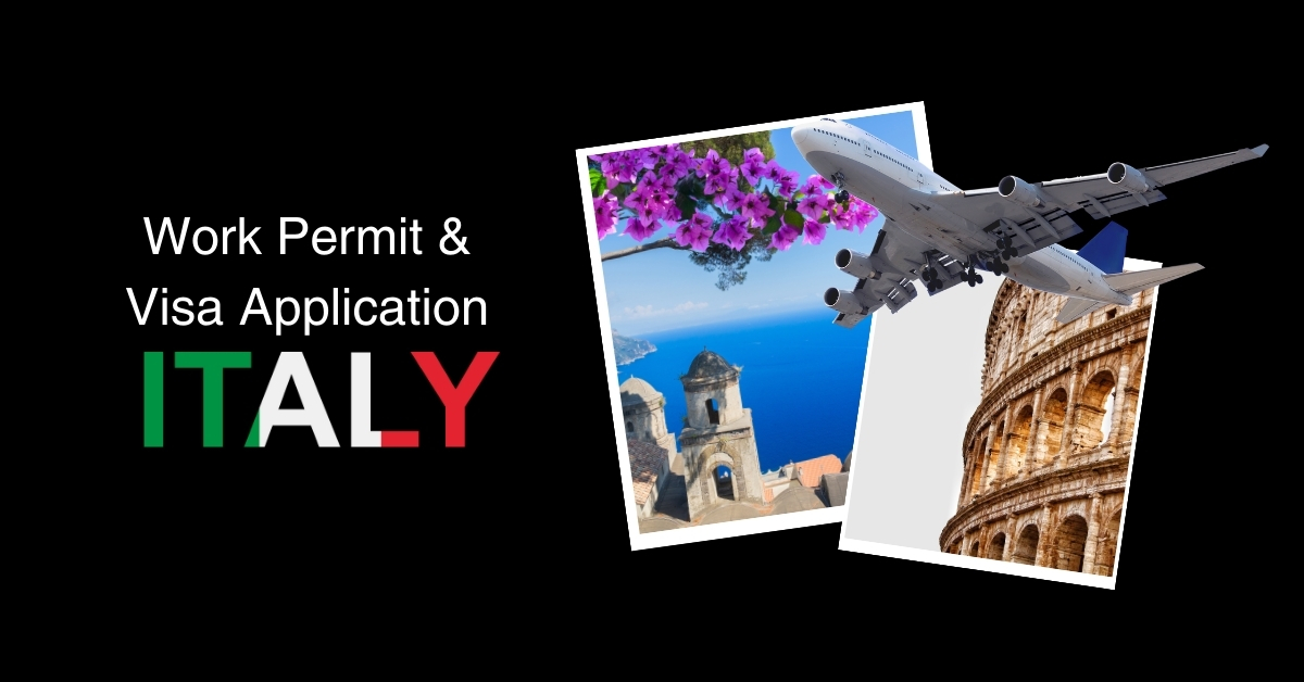 How to Apply for a Work Permit, Student Visa, Business Visa, Investor Visa, and Resident Card Visa from the Central African Republic to Italy?