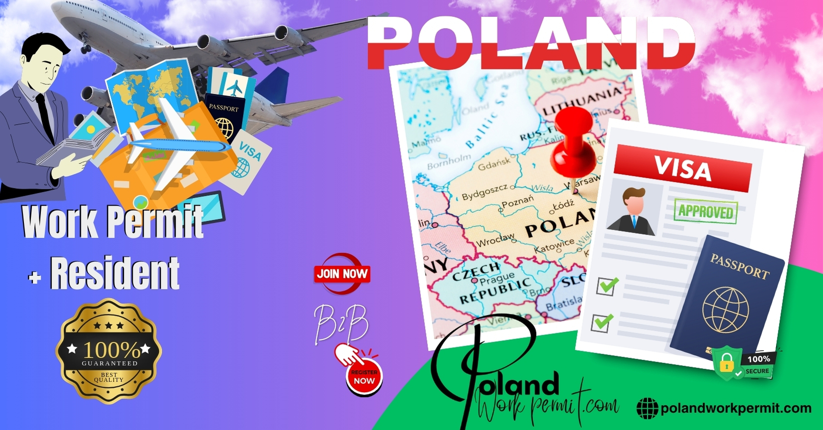 How to Apply for Work Permits and Visas from Saudi Arabia to Poland?